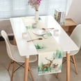 thumbnail image 2 of Deer Trees Christmas Table Runner, Seasonal Winter Xmas Holiday Kitchen Dining Table Decoration for Home Party Decor 13x72 Inch, 2 of 5