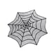 thumbnail image 4 of Mantel redondo de Halloween con diseño de telaraña y diseño gótico. Red de 75 cm, 4 of 9