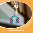 thumbnail image 4 of Porte-clés Note de Musique 12 Pcs Couleurs Assorties Design Rétro pour Fêtes de Danse et Concerts Amateurs de Musique, 4 of 9