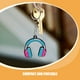 thumbnail image 2 of Juego de 12 llaveros con notas musicales para recuerdos de fiestas musicales y decoraciones de cumpleaños, llavero retro para amantes de la música y niños para fiestas de baile y conciertos, 2 of 7