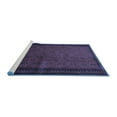 thumbnail image 2 of Ahgly Company Machine Washable Indoor Square Southwestern Blue Country Area Rugs, 8' Square, 2 of 4