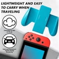 thumbnail image 4 of Comfort Grip for Switch, Joy-Con Controller Game Accessories Handheld Joystick Remote Control Holder, Blue, 4 of 7