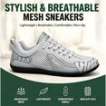 thumbnail image 5 of CHICVOMEY Comfortable Sneakers for Men Lightweight Breathable Casual Sneakers Minimalist Mesh Upper Sneakers Ideal for Travel and Daily Walking, 5 of 8