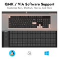thumbnail image 3 of Teclado para juegos LEMOKEY X2 QMK/VIA Red Switches de tamaño completo, 3 of 9