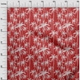 thumbnail image 3 of oneOone Cotton Cambric Red Fabric Tropical Tree Sewing Craft Projects Fabric Prints By Yard 42 Inch Wide, 3 of 4