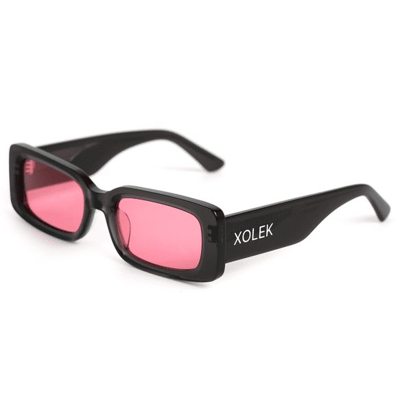 Lentes De Sol Xolek 109 Acetato Cr39 Rectangular