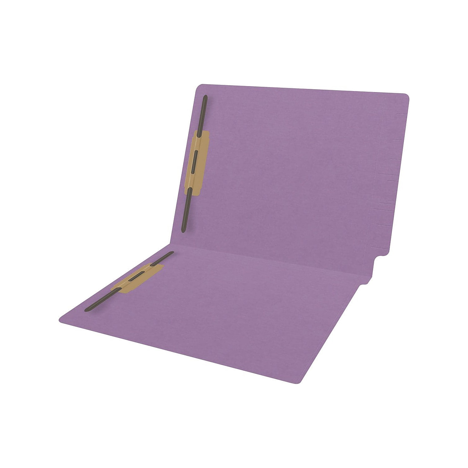 Medical Arts Press Reinforced End Tab File Folder Straight Cut Letter-Size Lavender 50/Box