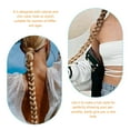 thumbnail image 3 of Eease Long Braid Ponytail Extension Synthetic Hair Tie, 3 of 7