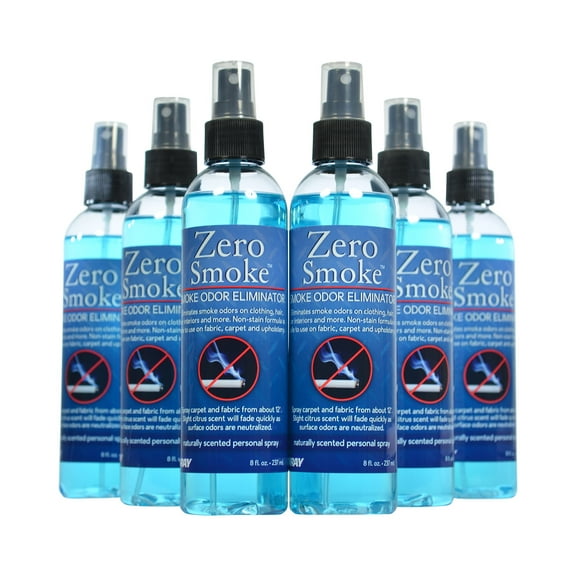 Jenray Smoke Odor Eliminator Spray 8 Oz. Smoke Smell Eliminator (Pack of 6)