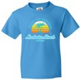 thumbnail image 3 of Inktastic Summer Enjoy the Sunshine Manhattan Beach California in Blue Youth T-Shirt, 3 of 5