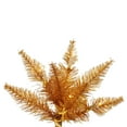 thumbnail image 2 of Vickerman 6.5' Copper Tinsel Fir Slim Artificial Christmas Tree, Clear Dura-lit Incandescent Lights, 2 of 2