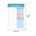 thumbnail image 2 of Ycandiee Daily Planner Notepad for Productivity, To Do List Notepad, Daily Planner Notepad Undated, Regular calendar Planner, 2 of 2