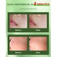 thumbnail image 3 of Facial Hair Removal for Women +  Cream, 4-Minute Gentle Painless Hair Remover for Upper Lip, Chin & Sideburns -Acting Depilatory for At- Use, 2.03 Fl Oz, 3 of 6