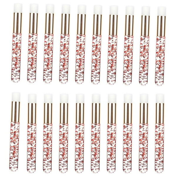 Cepillos de champú de pestañas Sunnimix 20x rojo