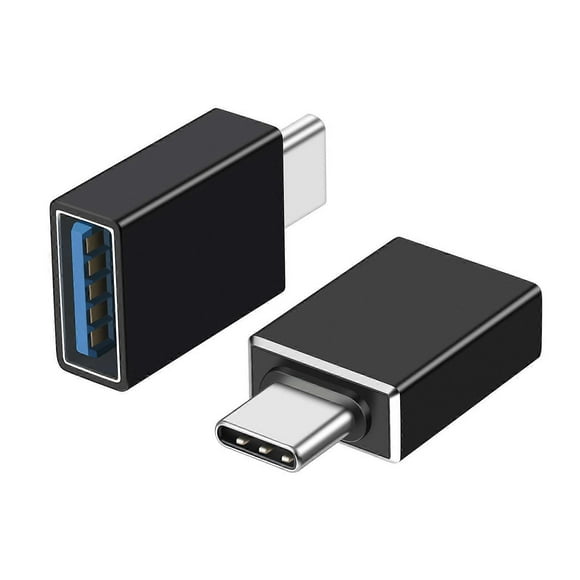USB C to USB 3.1 OTG Adapter (3 Pack), USB Type C Male to USB A Female Thunderbolt 3 Adapter for MacBook Pro 2021, MacBook Air 2022, iPad Pro 2021, Ga