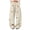 Beige, variant on GEWSEY Wide Leg Baggy Sweatpants for Women Men Dachshund Embroidery Drawstring Sweat Pants Trendy Athletic Pants Clothes (Black, XL)