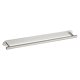 thumbnail image 5 of Baño de toallas, soporte para toallas, hardware, montaje en la pared, soporte moderno de barra de estante para baño de baño para el baño del baño Plateado cepillado, 5 of 9