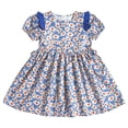 thumbnail image 2 of Ruyang Young Girls Fashion Dresses Girls Floral Dress Summer Cute and Comfortable Casual Dress for Girls, 2 of 9