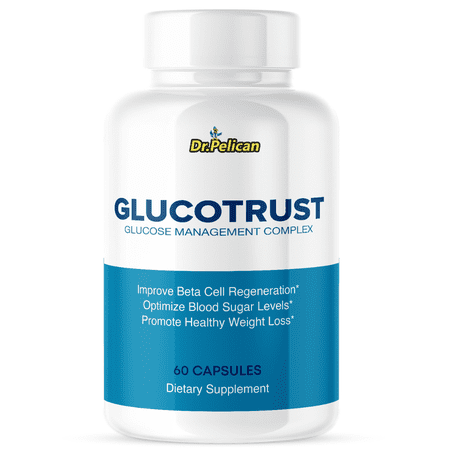 Glucotrust- Blood Support- 60 Capsules-Dr. Pelican