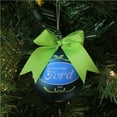 thumbnail image 2 of Northlight 2.75" Officially Licensed "Ford" Logo Glass Ball Christmas Ornament - Blue/Green, 2 of 3