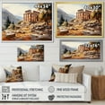 thumbnail image 4 of Designart "Mythical Greece I" Landscapes Floater Framed Canvas Art Print, 4 of 7