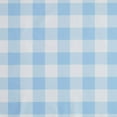 thumbnail image 6 of Your Zone Gingham Plaid Blackout Curtain Panel Pair, Set of 2, Light Blue, 37" W x 63" L, 6 of 6
