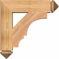thumbnail image 4 of Ekena Millwork 4"W x 20"D x 28"H Olympic Traditional Rough Sawn Bracket, Douglas Fir, 4 of 4