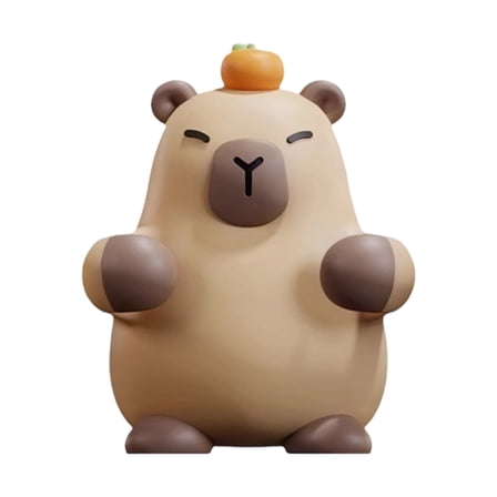 MultiFunctional Bathroom Accessory Cartoon Capybaras Toothbrush Holder for Home Use Kids Friendly Storage Solution