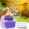thumbnail image 5 of Instant Print Camera for Kids, Front Rear Kids Camera Instant Print with Dual Camera Digital Camera Toys for 3-12 Years Old,Purple, 5 of 6