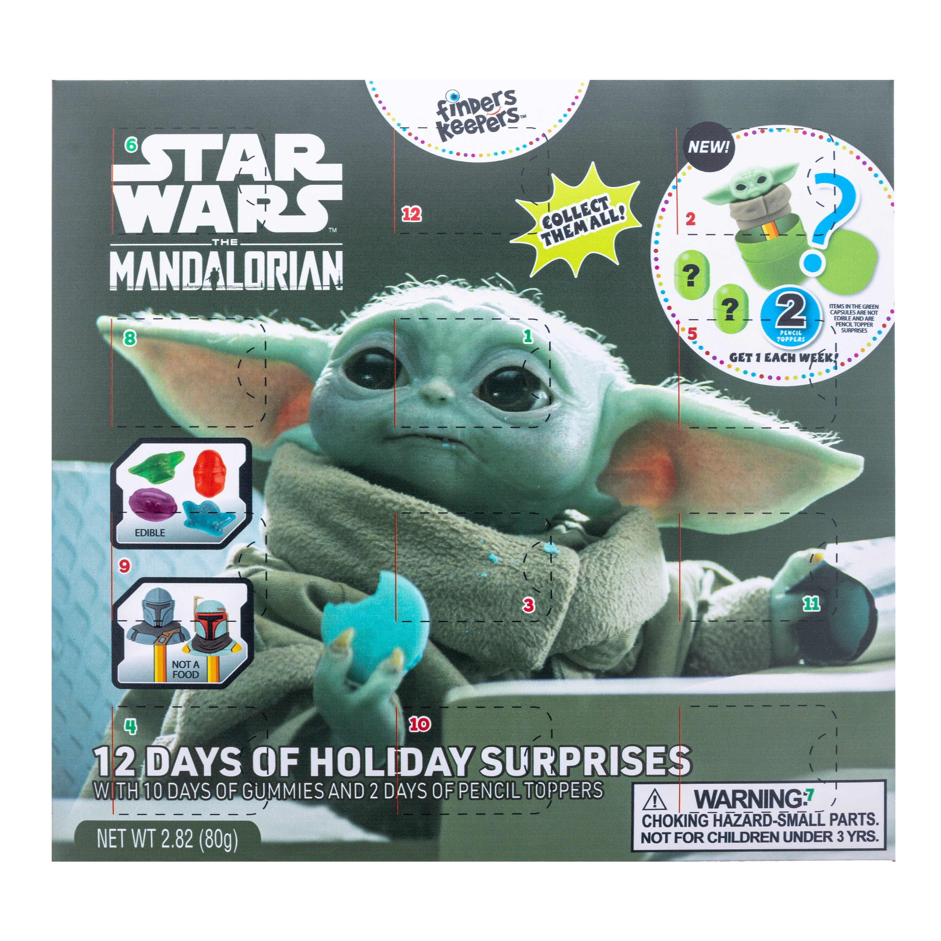 Mandalorian Finder's Keepers 12 Day Advent Calendar, 2.12 oz - Walmart.com Mandalorian Finder's Keepers 12 Day Advent Calendar, 2.12 oz - Walmart.com