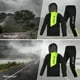 thumbnail image 4 of Chándales Hombres Impermeable Transpirable Traje de lluvia Chaqueta de lluvia y pantalones Traje par POLE-RACING  Chándales, 4 of 7