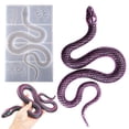 thumbnail image 1 of Molde De Resina Epoxi De Serpiente, Molde De Silicona Reutilizable Para Manualidades, Suministros Para Velas De Jabón De Yeso Advancent HA036794-00, 1 of 6