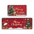 thumbnail image 3 of Christmas Holiday Kitchen Floor Mat Set for Festive Home and Winter Floor Decoration with Non- Backing, 3 of 4