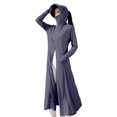 thumbnail image 4 of UV Protection Shirts for Women Sun Protection Shirt Women's Lightweight Breathable Sun Jacket for Cycling Camping Outdoor Activities with Zipper and Long Visor Ideal for Spring and Autumn, 4 of 10
