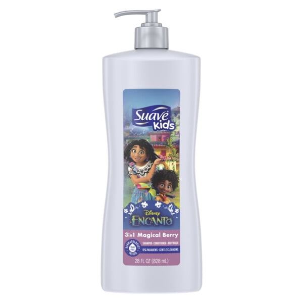 Suave Kids 3in1 Shampoo Conditioner Body Wash Makes Bath Time Quick