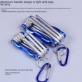 thumbnail image 5 of 8-Piece Compact Folding Hex Key & Torx Screwdriver Set - Small Flat Head, Surface-Processed Metal, Portable Multitool for On-the-Go Repairs & Maintenance, Easy Storage Design, 5 of 5