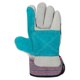 thumbnail image 3 of Guantes de trabajo/conductor de cuero para hombre/mujer con palma reforzada y muñeca elástica, 3 of 5