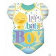 thumbnail image 3 of Happy Baby Boy Rubber Ducky Baby Shower Balloon Set, 3 of 4
