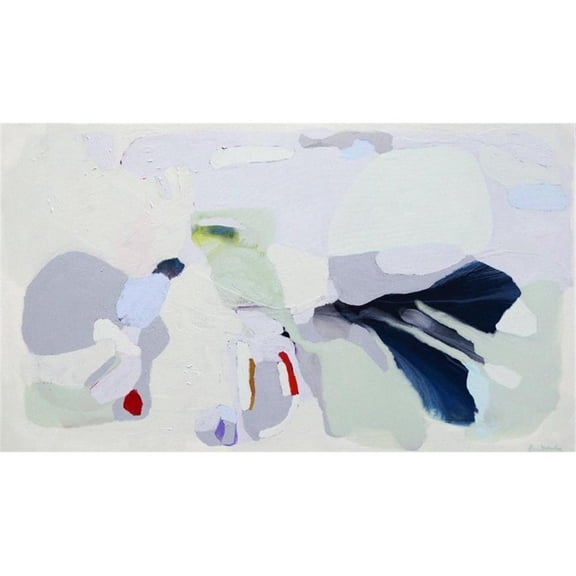 Giant Art 84x48 Breathe Fine Art Giant Canvas Print in White