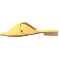 thumbnail image 2 of Cape Robbin ALANIS Quilted Slip-On Comfort Mules Open Toe Slide Sandals Yellow (Yellow, 8), 2 of 2