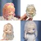 thumbnail image 2 of Peluca de repuesto de anime BJD 1/12 con pelo rizado transparente OB11 OB22 GSC, accesorios para muñecas DIY personalizados hechos a mano, 2 of 5