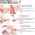 thumbnail image 5 of Semi Cured Gel Nail Strips UV 20pcs Waterproof, 5 of 5