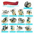 thumbnail image 6 of BESTSKY 13-in-1 Educational Solar Robot Kit for Kids,STEM Science Toy Solar Power Building Kit Puzzle DIY Assembly Battery Operated Robotic Set,for Kids Teens and Science Lovers, 6 of 7