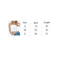 thumbnail image 4 of Douhoow Women Sleeveless Tube Tops Off Shoulder Crop Bandeau Tops Strapless Tops, 4 of 9