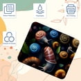 thumbnail image 3 of Snail 8.3x9.8 Inch Square Non-Slip Rubber Bottom Printed Mouse Pad, Desk Pad for Office and Gaming, 3 of 6