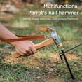 thumbnail image 2 of Martillo de clavos para tienda de campaña Martillo de clavos de tierra portátil Equipo de supervivencia para senderismo Hugtrwg Para estrenar, 2 of 9