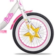 thumbnail image 3 of Bicicleta Benotto Barbie tipo Cross Rodada 16 una velociddad Blanco/ Rosa Frenos "V" contrapedal con ruedas entrenadoras, 3 of 4