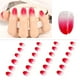 thumbnail image 4 of 24 piezas desmontables de cubierta completa puntas de uñas postizas manos artificiales decoración de manicura 1#, 4 of 8