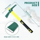 thumbnail image 2 of Mattock azada Micro pico hacha herramienta jardinería deshierbe mini pico mango de fibra de vidrio de acero árbol pico pico jardín herramienta agrícola 38,5 22,5 cm, 2 of 5