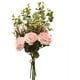 thumbnail image 1 of Eucalipto artificial y ramo de rosas, plantas falsas, hojas de eucalipto, bayas, flores a granel, flores de boda, ramos de rosas de seda, decoraciones, centro de mesa floral Fokelyi CZJJ-HQ45-1, 1 of 8